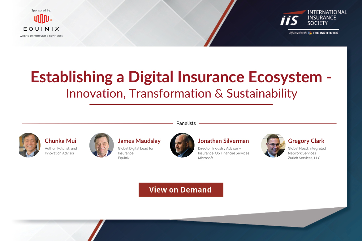 Establishing a Digital Insurance Ecosystem - Innovation, Transformation & Sustainability