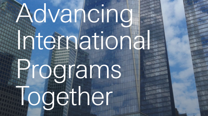 advancing intl programs together