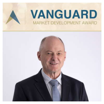 Paul Hanratty - 2025 Vanguard Market Development Award Winner