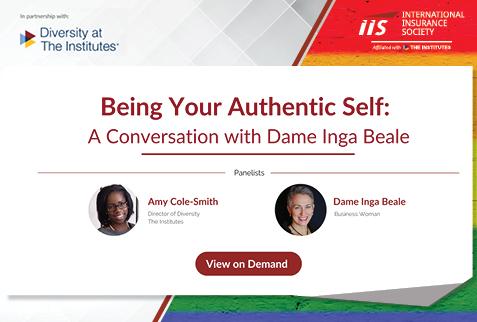 Being Your Authetic Self: A Conversation with Dame Inga Beale